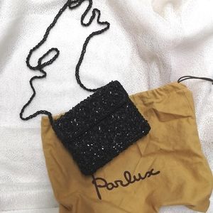 Black Sequins Purse/Clutch
